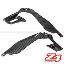 2014-2016 Z1000 Carbon Fiber Gas Tank Side Frame Knee Cover Shroud Fairing Cowl (For: 2016 Z1000)