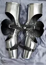 Collectible-Medieval-Knight-Arms-SCA LARP-combat-armor-full-arms-warrior-Knight