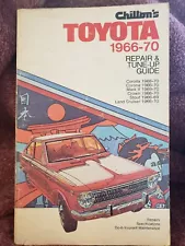 1966 1967 1968 1969 1970 TOYOTA FJ40 STOUT CORONA LAND CRUISER REPAIR MANUAL