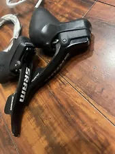 SRAM APEX 10 SPEED DOUBLE TAP ROAD SHIFTER SET VERY GOOD CONDITION BLACK