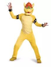 07315906 Spirit Super Mario Bros Kid Bowser One Piece Deluxe Costume Size Vary