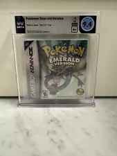 Pokemon Emerald Nintendo Game Boy Advance WATA 9.4 A+ Sealed RARE WATA CGC