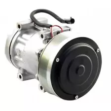 8886993463A Sanden SD7H15 Compressor, w/ 8 Groove Clutch - Fits Case IH