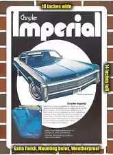 Metal Sign - 1972 Chrysler Imperial 2- 10x14 inches