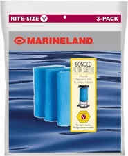 Marineland PA0114-03 Bonded Filter Sleeve for Magnum 350 Canister Filter, 3-Coun