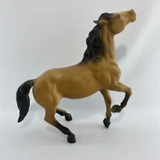 Vintage Breyer Horse #87 Semi Rearing Mustang Buckskin Diablo ðºð¸ Made In USA