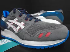 2013 ASICS GEL-LYTE III 3 WINTER BLUES COOL GREY WHITE RED SUEDE H30QK-1301 9