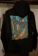 Skull Yellowstone Park Hoodie With Cool Design Size M