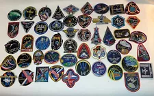 Lot Of 50 Nasa Expedition Mission Patches Emblem International Space Station ISS