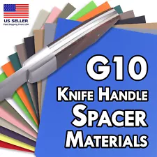 G10 Knife Handle Spacer Materials - (0.030in and 0.060in Thickness) - 16 Colors