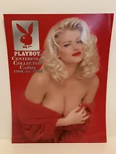 Playboy Centerfold Cards 1994 thru 1996 Promo Sellsheet Anna Nicole Smith