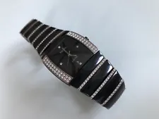 Rado Swiss Sintra Jubile (148) diamonds black ceramic watch for sale 1/2 price