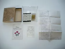 RARE AND INTERESTING VARIETY OF VINTAGE PERFUMES TESTER NIPS KIT