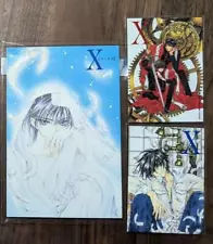 X CLAMP Postcard Set of 8 Special Cards 2 Sheets Not For Sale