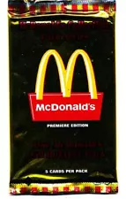 1996 McDonald's (Restaurant) Trading Card Pack