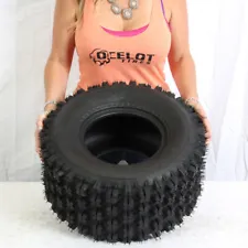 Ocelot GNCC Holeshot Sport ATV Rear Tire RAZR Style 4-Ply Tread 20x10-9 P357 (For: Polaris)