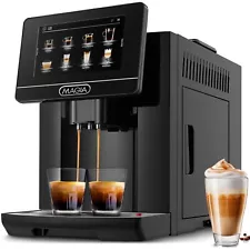 New ListingFully Automatic Espresso Machine W Grinder 19 Customizable Coffee Options