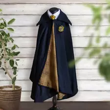 Harry Potter Hogwarts Hufflepuff Cape Robe Wizarding World Fantastic Beasts