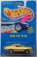 1992 Hot Wheels Olds 442 W-30 Col. #267 (New Paint Style Card)