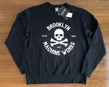 BROOKLYN MACHINE WORKS x Uniqlo Crewneck Mens L NWT Nigel Sylvester Supreme