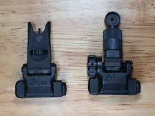 Knights KAC Folding Micro Front and Rear BUIS