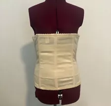 Unique Lingerie Brand Boned Floral Corset Waist Trainer Cincher Size Small