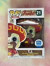 Funko Pop! 21 - T.J. / TJ - Spastik Plastik Shop Exclusive Fantastik SEE PICS B2