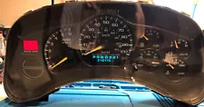 2001 GMC SIERRA USED DASHBOARD INSTRUMENT CLUSTER FOR SALE