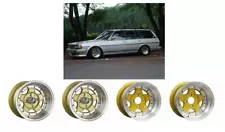 SP Sale! Focus Racing Five Gold 14" Wheel Set of 4 Datsun 240Z 260Z 280Z 510