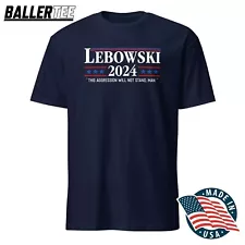 Lebowski 2024 Shirt The Dude for President Trump Biden Vote Election T-Shirt