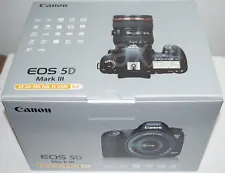 New Canon EOS 5D Mark 3 III 22.3 MP Digital SLR Camera Body Only Full Frame New