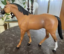 Vintage Heartland Tan HORSE FIGURE Stamped