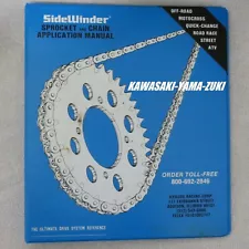 Vintage Sidewinder Sprockets 3-Ring Binder & Parts Man's Scratch Pad Great Cond.