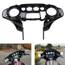 Vivid Black Batwing Inner Fairing For Harley Davidson Electra Street Glide 14-24