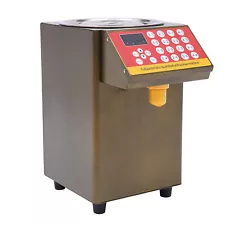 8L Auto Fructose Dispenser Bubble Tea Equip Quantitative Machine For Coffee Shop