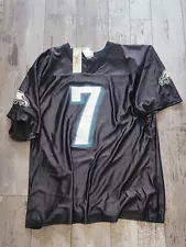 (L) Men's Michael Vick Philadelphia Eagles Jersey Black NFL Team Apparel Large