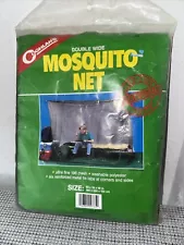 Coghlan's Double Wide Mosquito Net, Green, Mesh Netting, Open