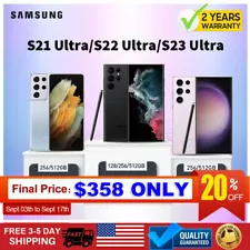 NEW SEALED❗❗ Samsung Galaxy S22 Ultra 5G/S21 Ultra/S23 Ultra 5G Factory Unlocked