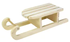 Wooden Sled 24.5x9x6.5cm