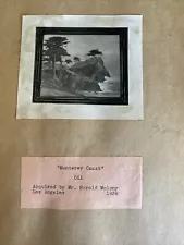 California Artist Cyril Aldritt, Painting Portfolio Photo Album, History Sale