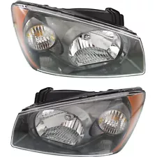 Headlight Set For 2004 2005 2006 Kia Spectra Left and Right With Bulb 2Pc (For: More than one vehicle)