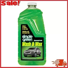 67 oz. Car wash and Wax Thick Foam Stain-Free Safe For Glass Metal Chrome Rubber