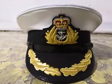 UK navy captain hat all sizes