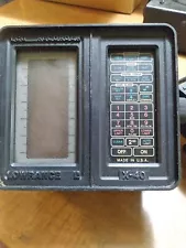 Lowrance X-40 LCG Recorder Fishfinder WORKS