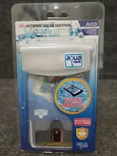 Aqua Vault 100% Waterproof Floating Smart Phone Case White