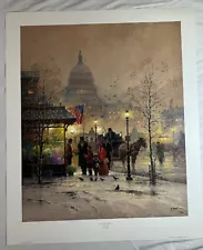 A Nation Blessed - G Harvey -Signed & Numbered Ltd.Ed Print 880/1950 - With COA