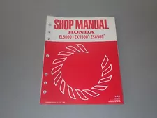 Honda EL5000, EX5500*, ES6500* Generator Shop Manual, Original