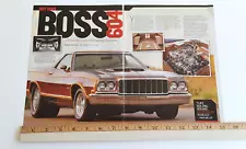 1975 FORD RANCHERO BOSS 429/604 c.i. ORIGINAL 2009 ARTICLE