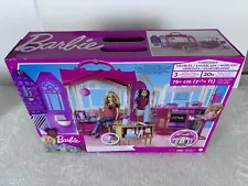 Barbie Glam Geteaway Furnished House New In Box 20 Pieces