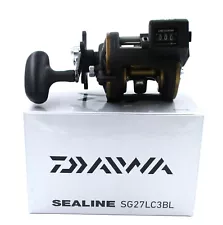 Daiwa Sealine SG-3B 4.2:1 Line Counter Left Hand Reel Power Handle SG27LC3BL #5D